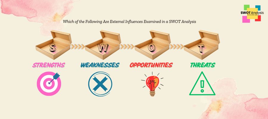 Which of the Following Are External Influences Examined in a SWOT Analysis